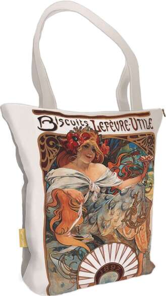 Torba na ramię shopper Princess Hyacinth Alfons Mucha