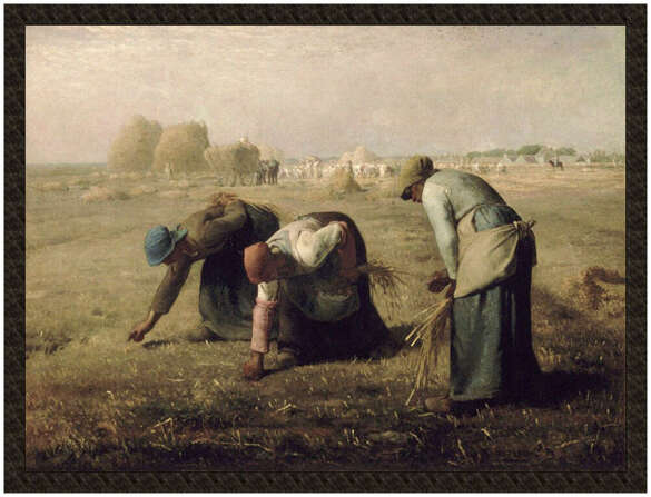 Naszywka Żniwiarki Jean-François Millet