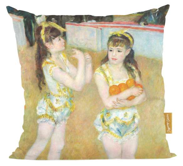 Poduszka Akrobaci w Cirque Fernando Pierre-Auguste Renoir