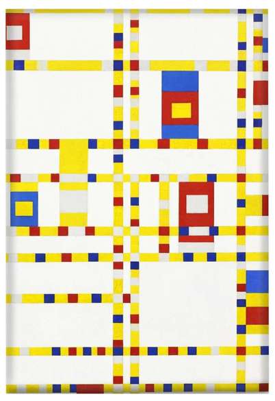 Magnes Broadway Boogie Woogie Piet Mondrian