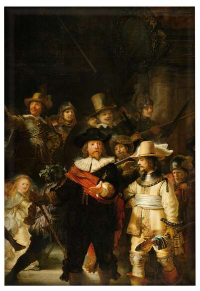 Magnes Straż nocna Rembrandt