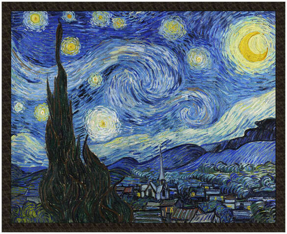 Naszywka Gwiaździsta Noc Vincent Van Gogh