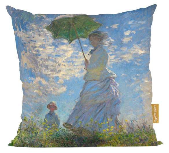 Poduszka Kobieta z parasolem Claude Monet