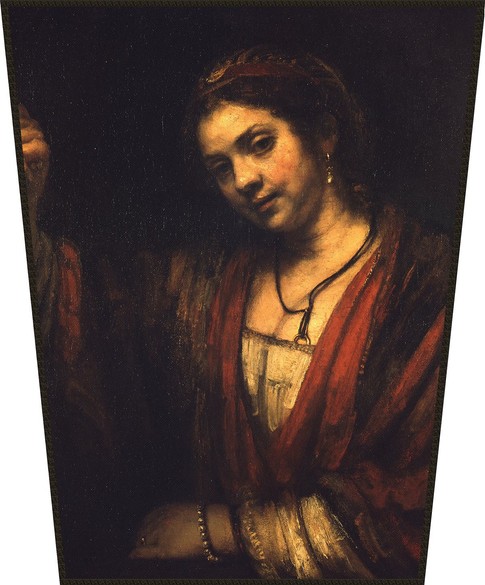 Ekran Portret Hendrickje Stoffels Rembrandt