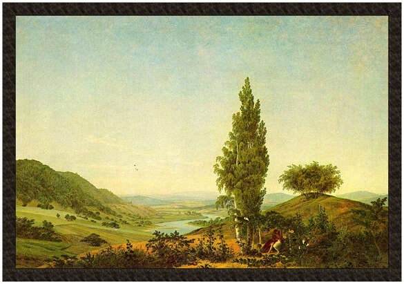 Naszywka Lato Caspar David Friedrich