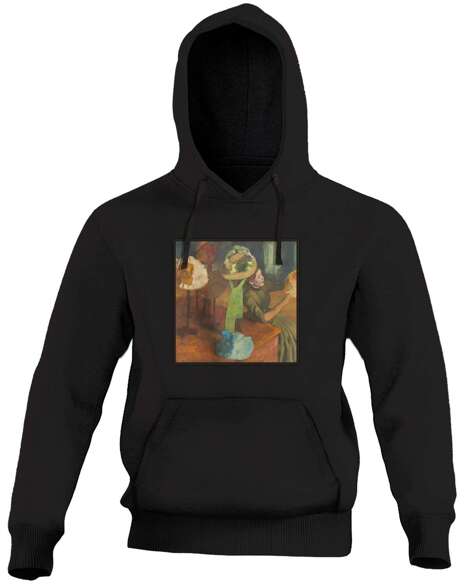 Bluza z naszywką Sklep z kapeluszami Edgar Degas