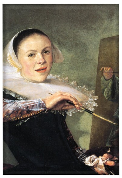 Magnes Autoportret Judith Leyster