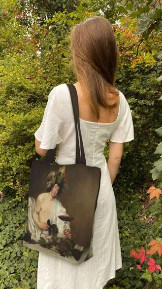 Torba na ramię shopper Bachus Caravaggio