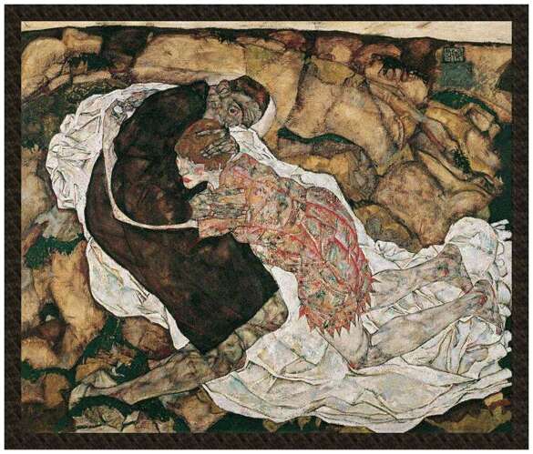 Naszywka Death and the Maiden Egon Schiele