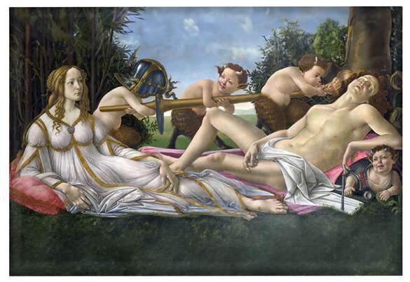 Magnes Wenus i Mars Sandro Botticelli