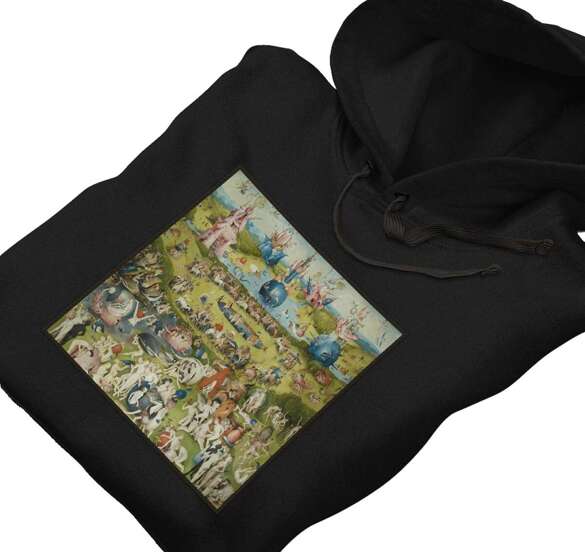 Bluza z naszywką Ogród rozkoszy ziemskich Hieronim Bosch