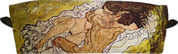 Piórnik The Embrace (1917) Egon Schiele