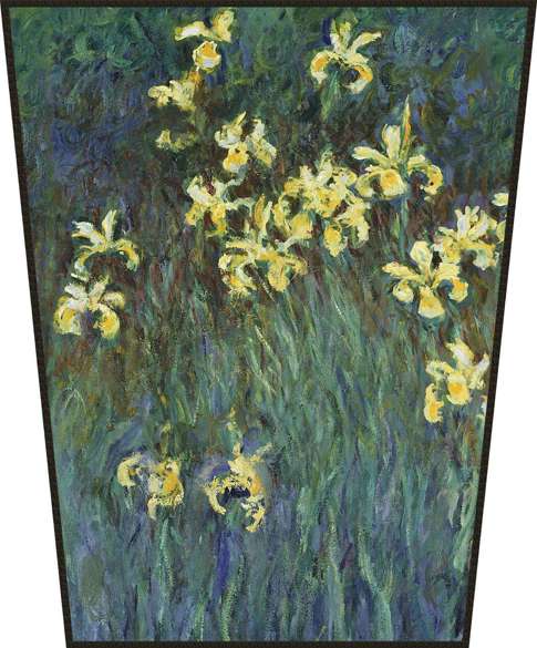 Ekran Irysy Claude Monet
