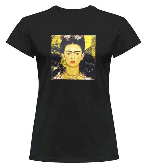 Bluzka damska z naszywką Frida Kahlo