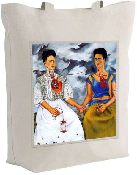 Torba z naszywką Dwie Fridy Frida Kahlo