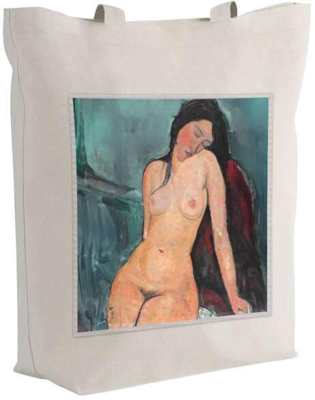 Torba z naszywką Naga Kobieta Amedeo Modigliani