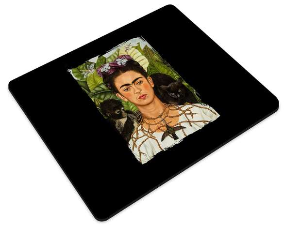 Podkładka Autoportret z cierniowym naszyjnikiem i kolibrem Frida Kahlo 36x29cm