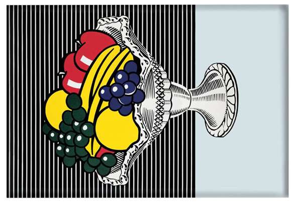 Magnes Still life with crystal bowl Roy Lichtenstein