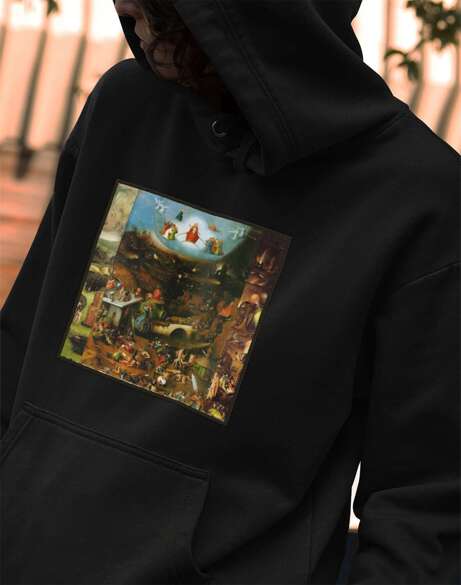 Bluza z naszywką Sąd Ostateczny Hieronim Bosch