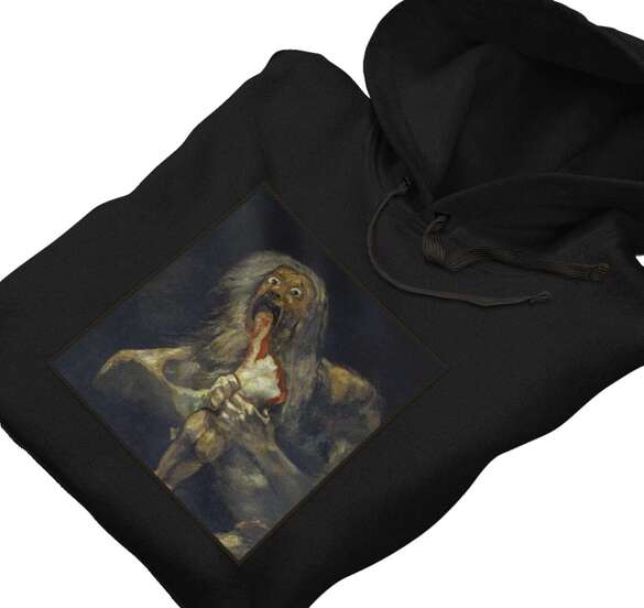 Bluza z naszywką Saturn pożerający własne dzieci Francisco Goya