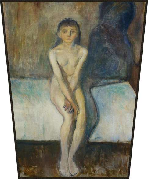 Ekran Puberty (Dojrzewanie) Edvard Munch