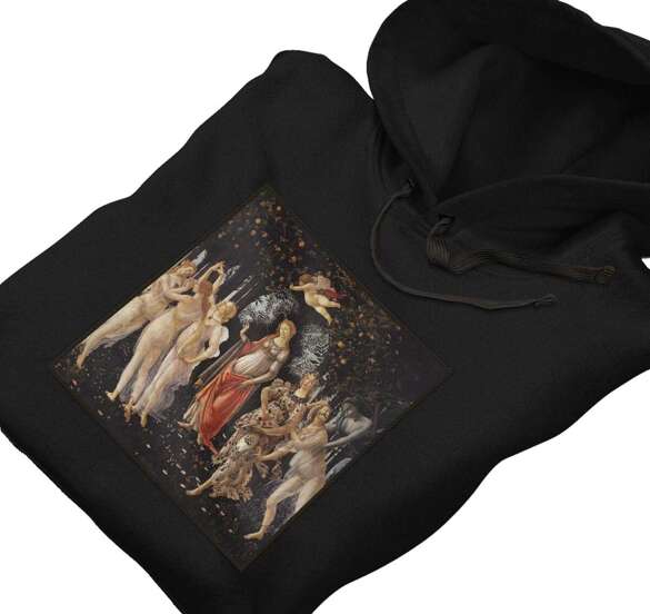 Bluza z naszywką La primavera (Wiosna) Sandro Botticelli