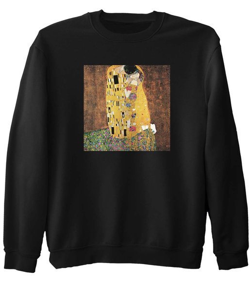 Bluza z naszywką Pocałunek Gustav Klimt