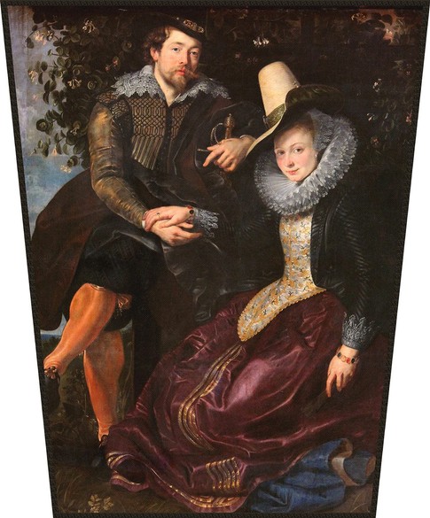 Ekran Autoportret z pierwszą żoną Izabelą Brant Peter Paul Rubens
