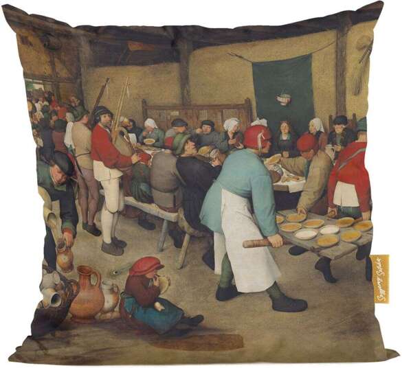 Poduszka Chłopskie wesele Pieter Bruegel starszy