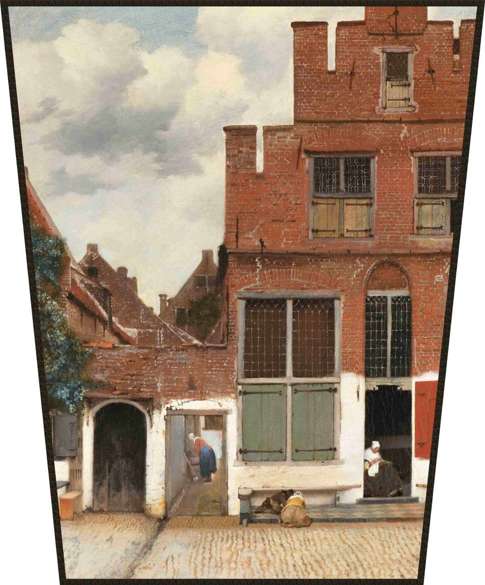Ekran Uliczka Jan Vermeer