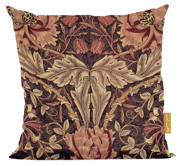 Poduszka Tkanina z wiciokrzewem William Morris