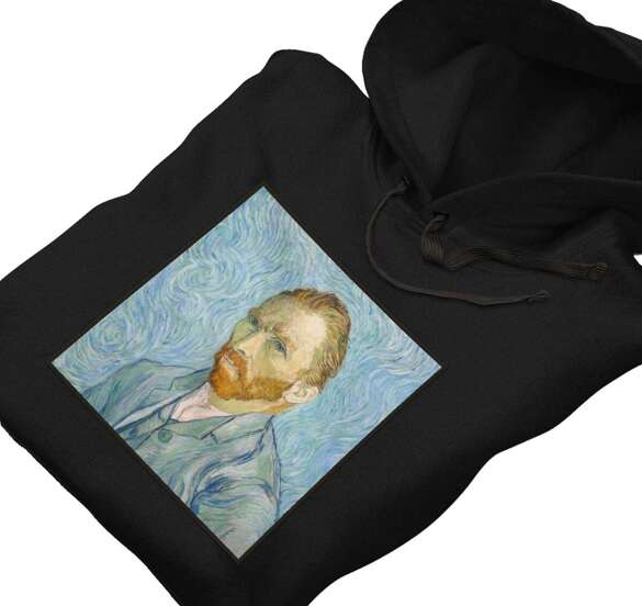Bluza z naszywką Autoportret (F627) Vincent Van Gogh