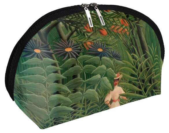 Kosmetyczka Woman Walking in an Exotic Forest Henri Rousseau