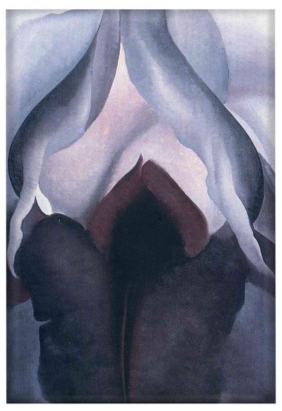 Magnes Czarna Iris III Georgia O’Keeffe