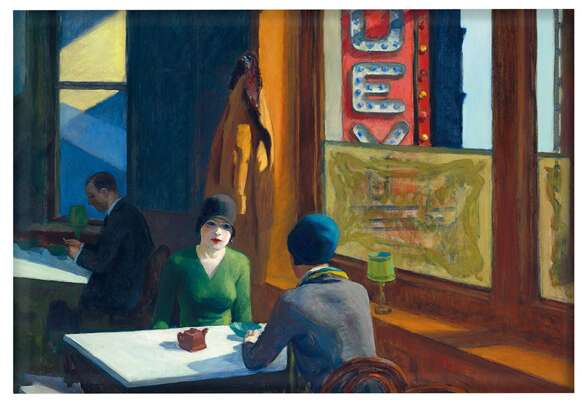 Magnes Mieszanka potraw Edward Hopper