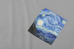 Koszulka z kieszonką Gwiaździsta noc Vincent van Gogh