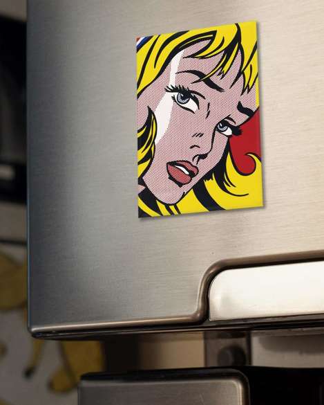 Magnes Girl with Hair Ribbon Roy Lichtenstein