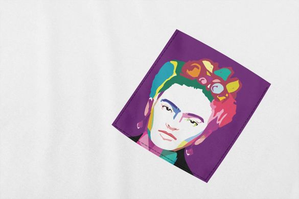 Koszulka z kieszonką FRIDA KAHLO 2