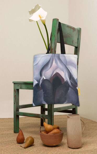 Torba na ramię Czarna Iris III Georgia O’Keeffe