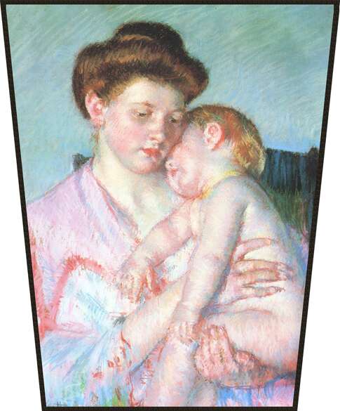 Ekran Śpiące niemowlę Mary Cassatt