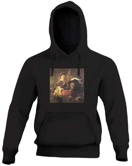 Bluza z naszywką Autoportret z Saskią Rembrandt