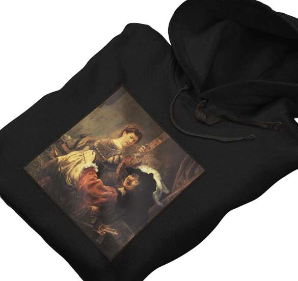 Bluza z naszywką Autoportret z Saskią Rembrandt