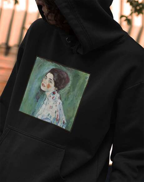 Bluza z naszywką Portret kobiety Gustav Klimt