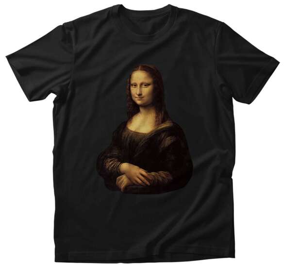 Koszulka Mona Lisa Leonardo da Vinci