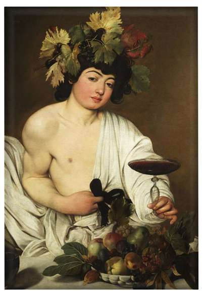 Magnes Bachus Caravaggio