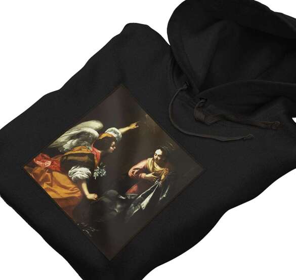 Bluza z naszywką Zwiastowanie Artemisia Gentileschi