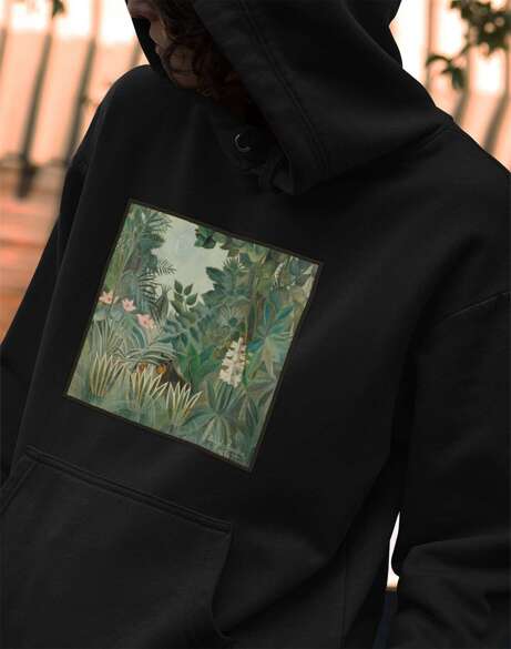 Bluza z naszywką The Equatorial Jungle Henri Rousseau