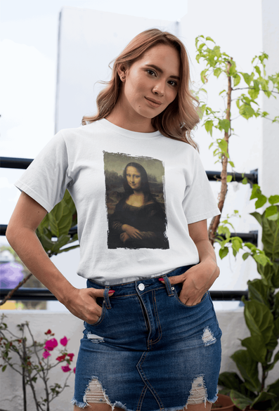 Koszulka Mona Lisa Leonardo da Vinci