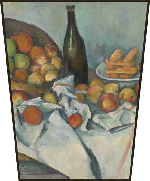 Ekran Kosz jabłek Paul Cezanne