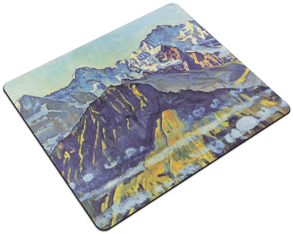 Podkładka Eiger, Mönch und Jungfrau in der Morgensonne Ferdinand Hodler 24x19cm